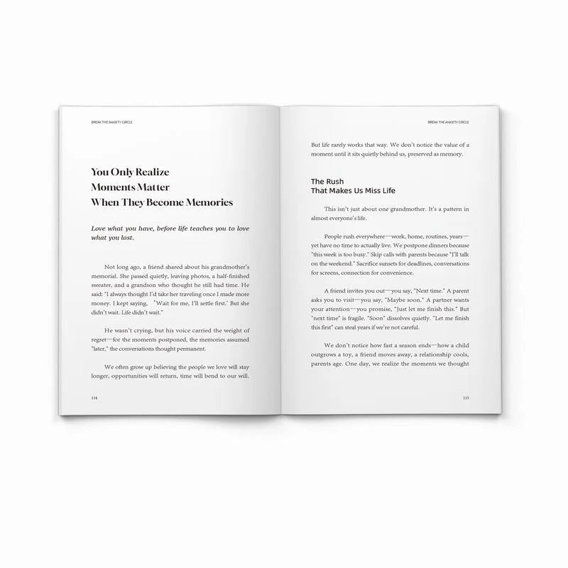 Break the Anxiety Circle Guide