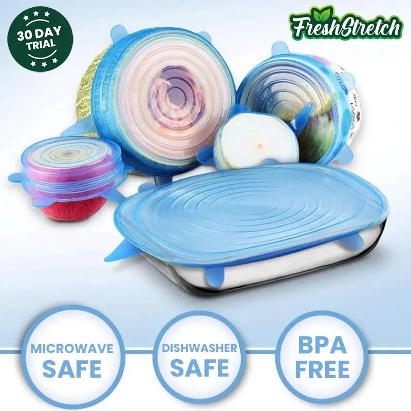 Reusable Silicone Stretch Lids