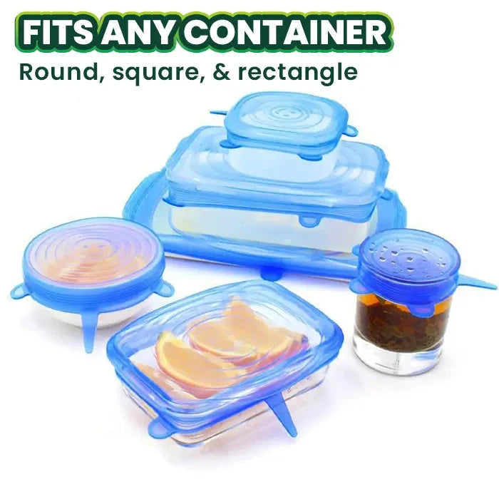 Reusable Silicone Stretch Lids