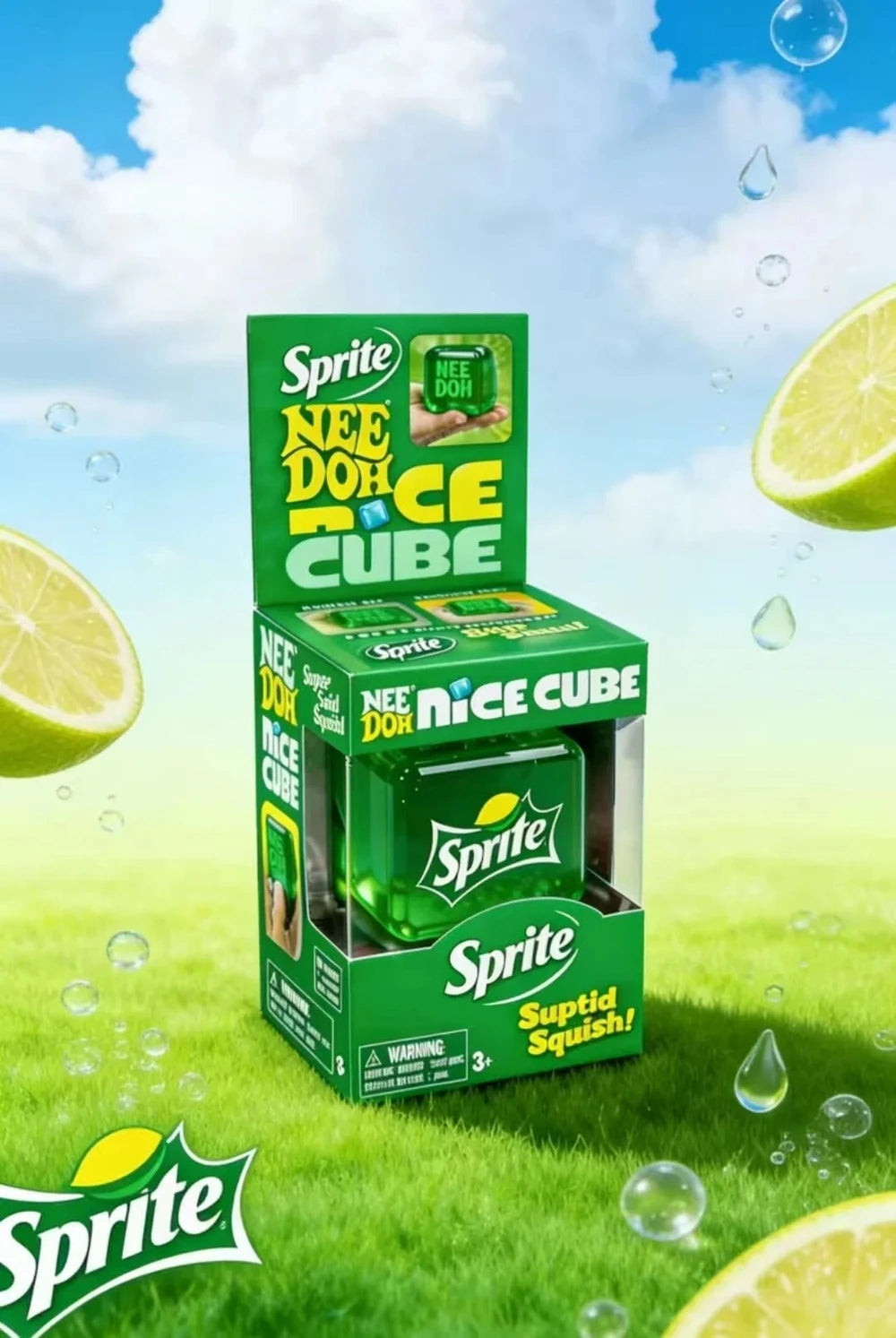 Soda Squish Sensory Cube Limited Edition