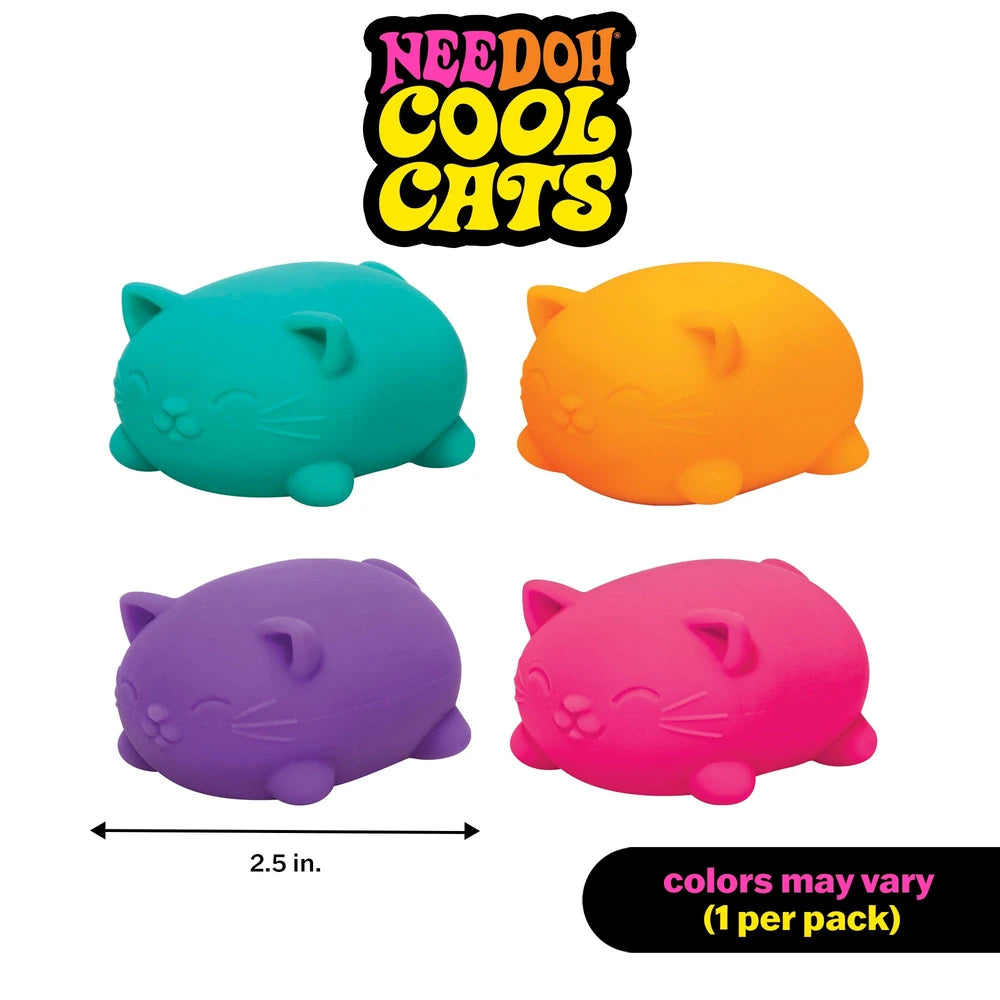 Needoh Cool Cat Squishy Fidget